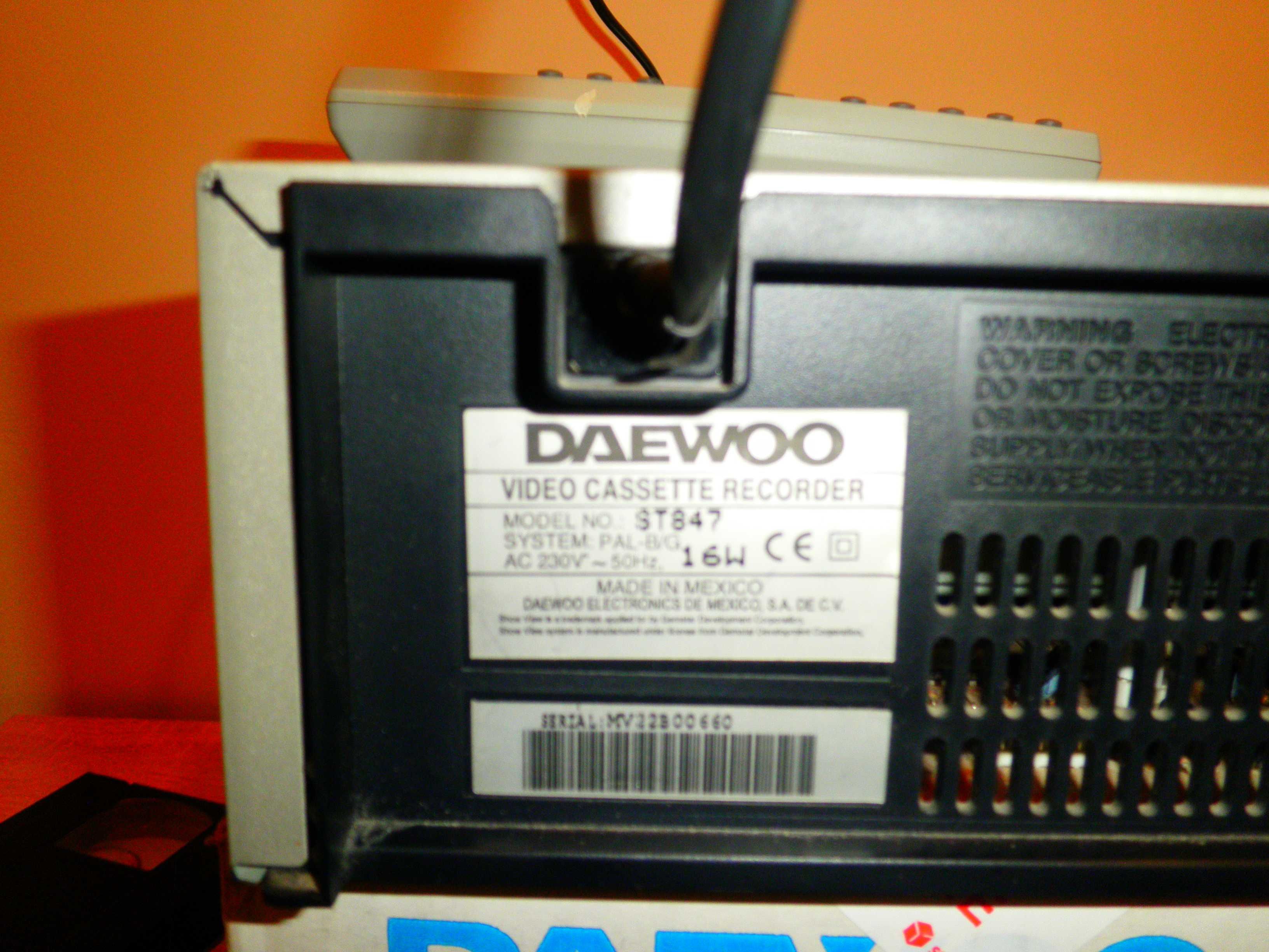 DAEWOO ST 847 Video Player