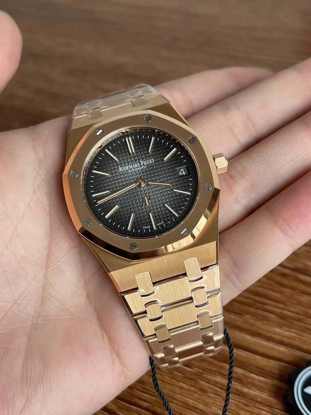 audemars piguet royal oak extra-thin розово злато