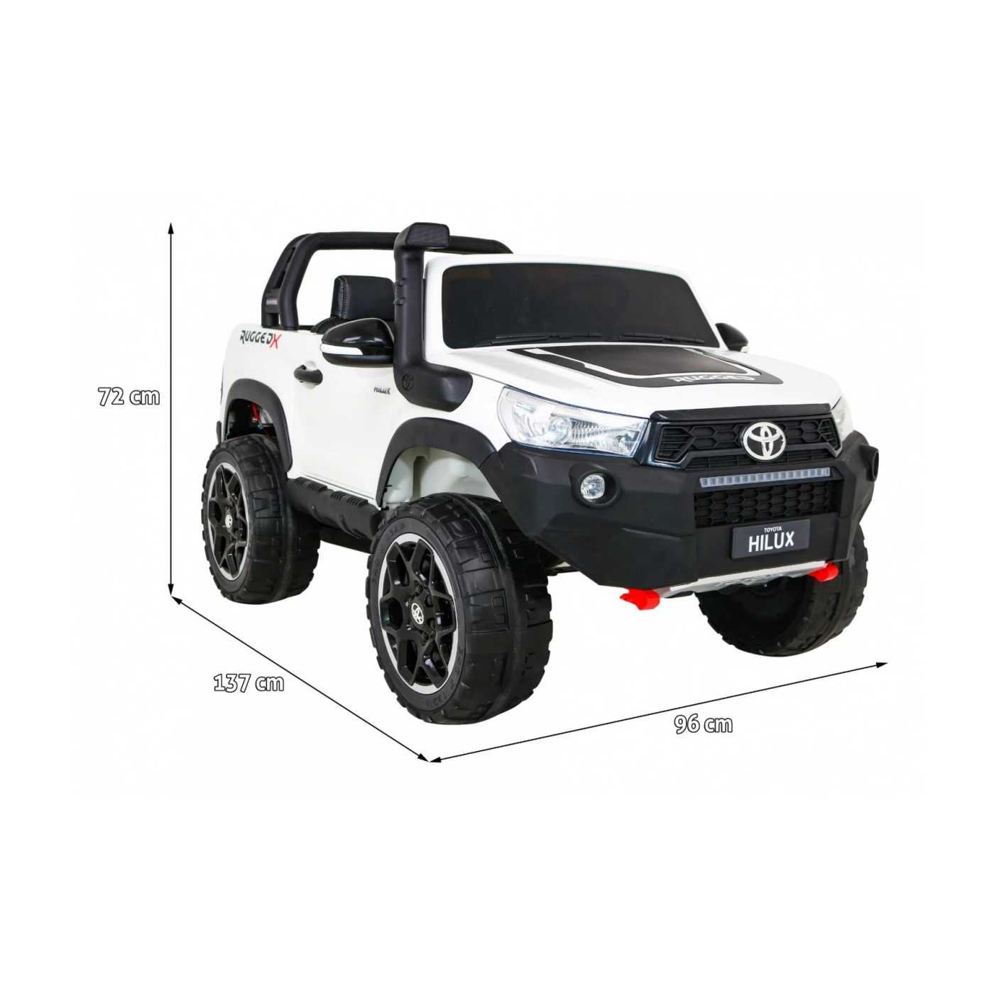 Лицензирана Акумулаторна Кола  Toyota Hilux, 180W, 12V/14Ah, EVA гуми