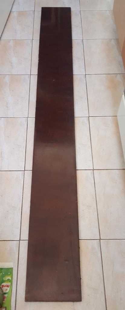 Lemn de esenţă tare lungimea 190 cm lăţimea 21 cm grosimea 1,8 cm
