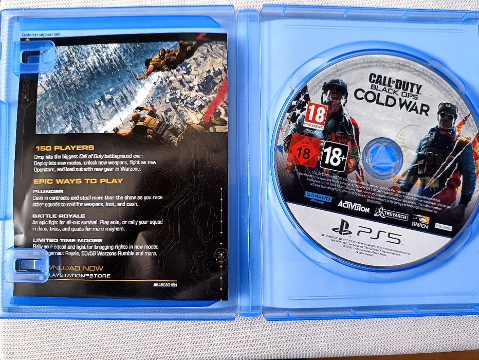Игри за Ps 5 Call of Duty Cold War за Ps 5 и Modern Warfare