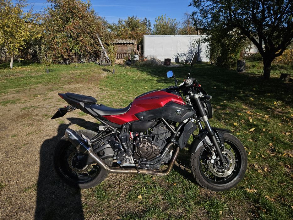 Yamaha MT07 A2 2016