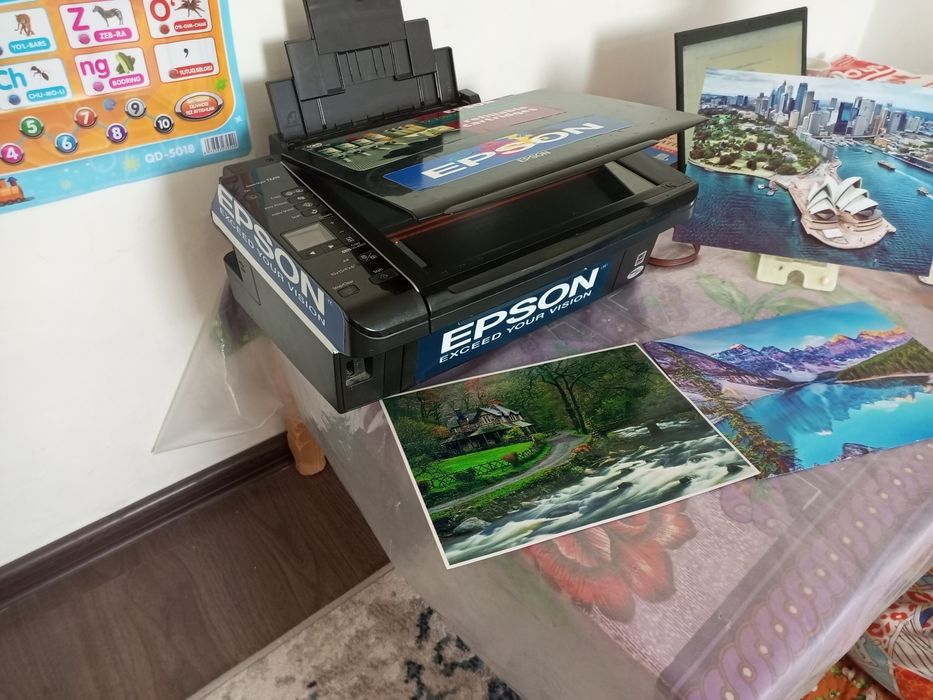 Epson 210 rangli TRIVADNOM Tezkor printer,Zaprafka qilingan dyuzi 100%