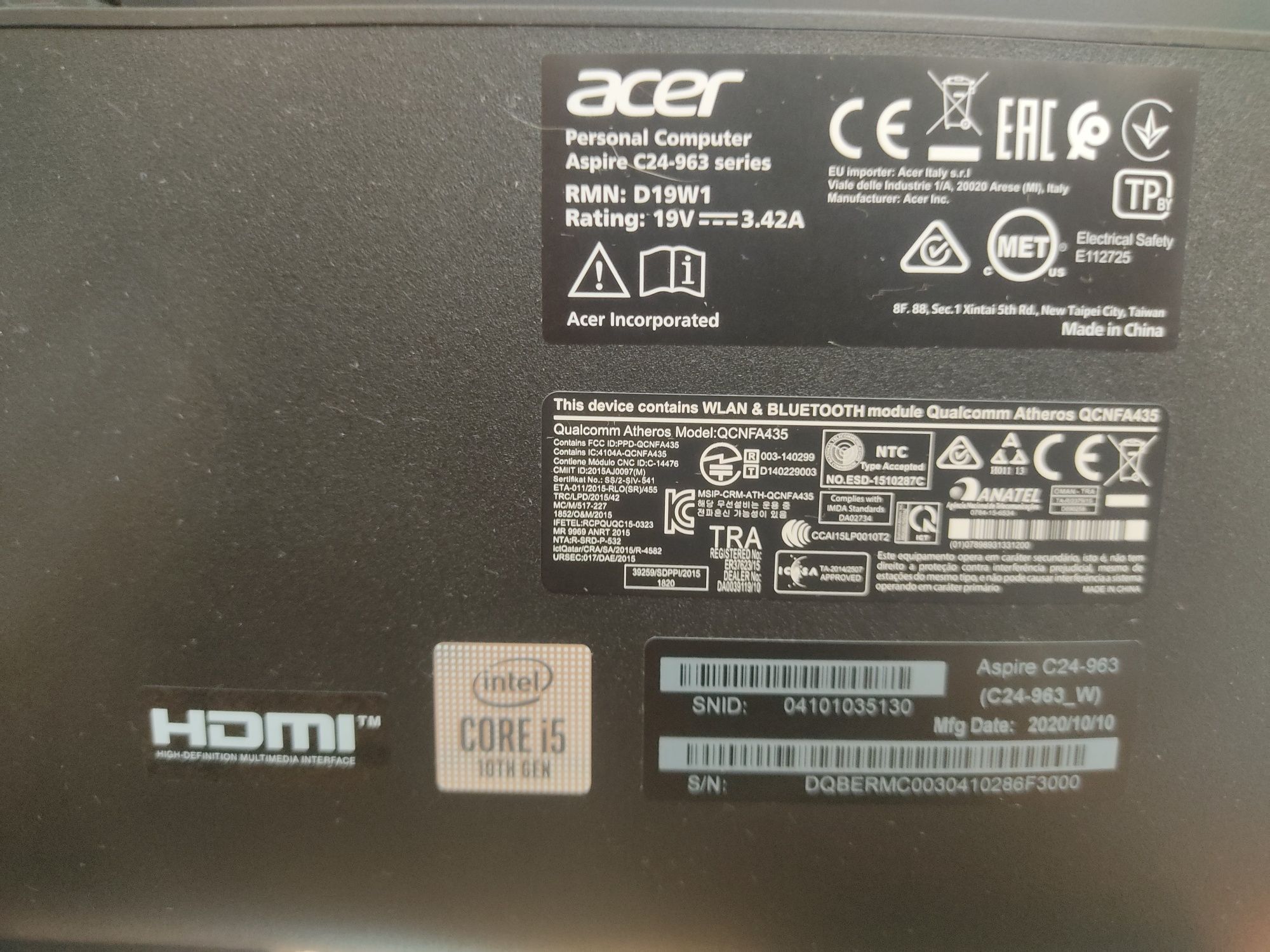 Acer Aspire C 24