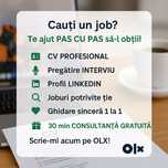 Găsesc jobul potrivit pentru tine + CV, LinkedIn, Interviu!