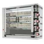 Arilex 3ASG- Rotisor GAZ cu 3 tije (12 - 18 pui); Putere 21 kW