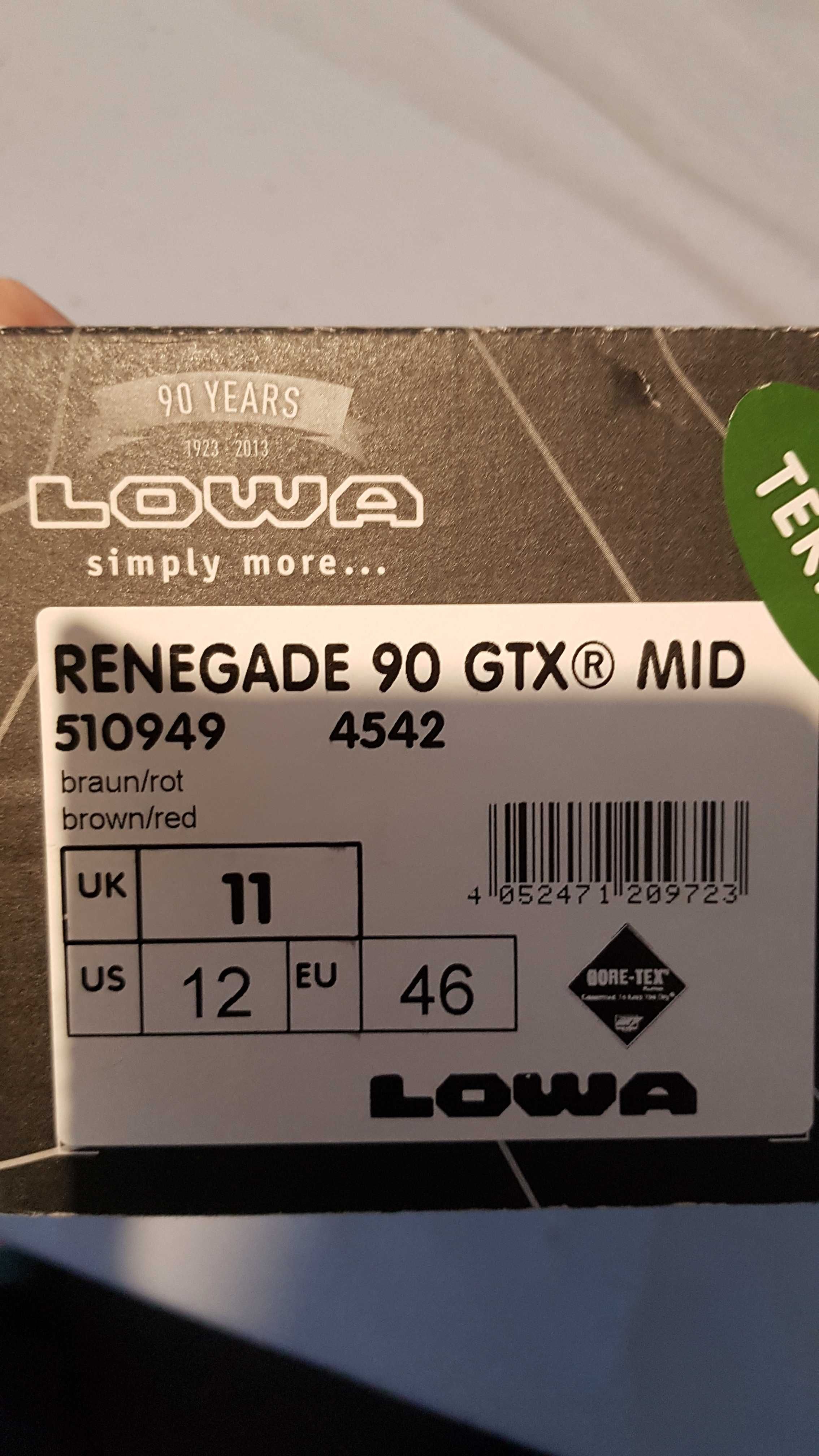 Bocanci ghete Lowa Renegate Gtx nr46