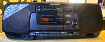 Radiocasetofon cu cd Sharp, deck Grundig, tuner Yamaha