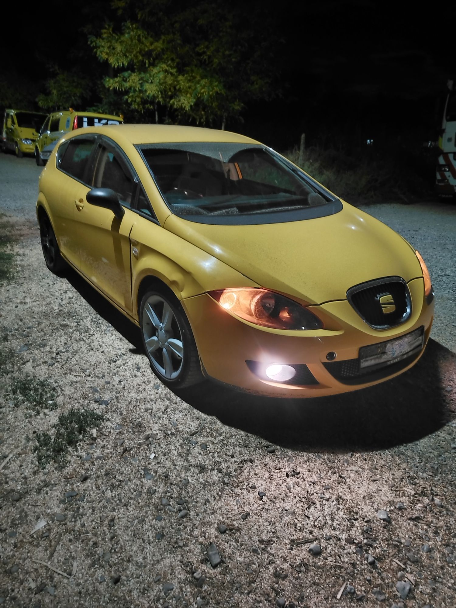 Capota,faruri, bara fata seat leon 2 2008