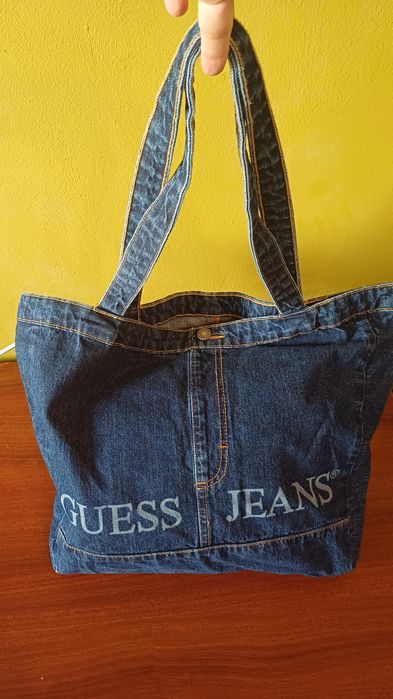 GUESS Jean's унисекс дънкова чанта