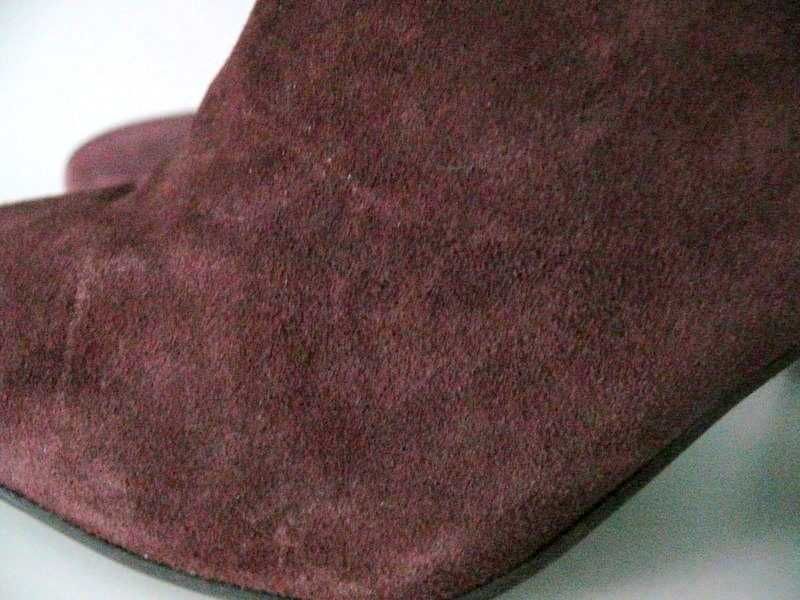 Botine din piele intoarsa, nr. 38