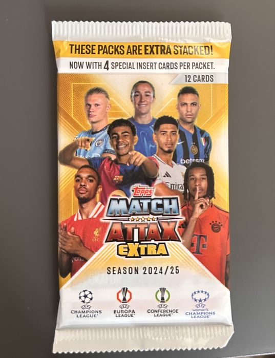 Pachet cartonase Match Attax Extra Topps 2024/2025