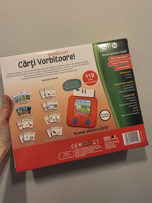 Carti vorbitoare Montessori, noi, sigilate