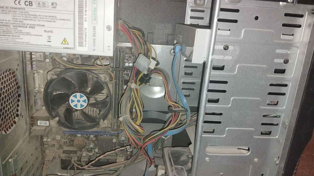 Монитор и процессор