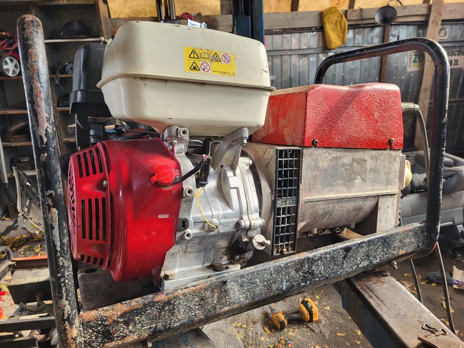 Generator sudura honda gx 390 170 amp