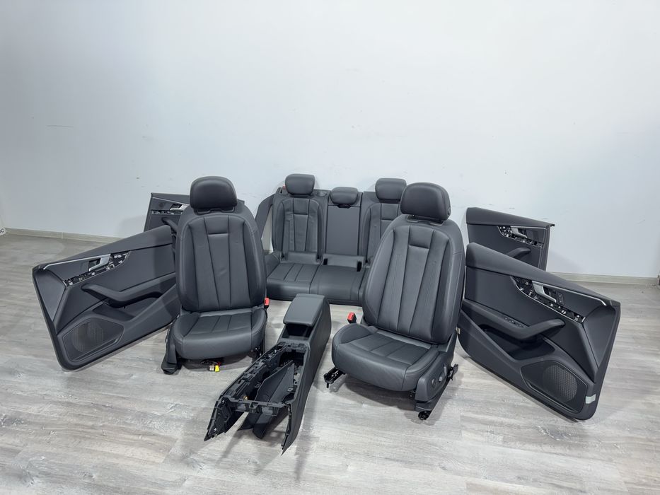 Interior Piele Audi A4 8W B9 Full Piele - vol Stanga Scaune Piele