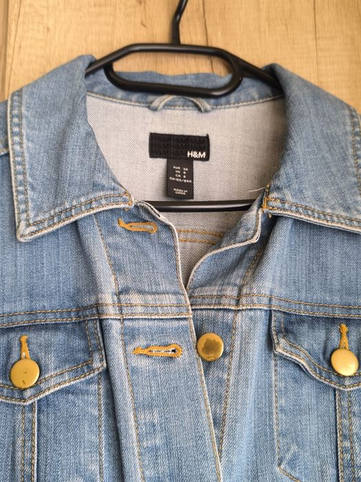 Яке от светлосин деним Н&М