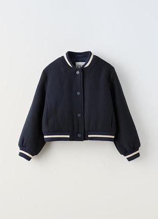 Бомбер от Zara для девочек, на 10лет