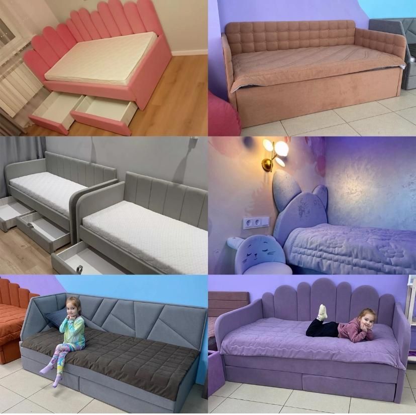 Детская подростковая кровать диван
