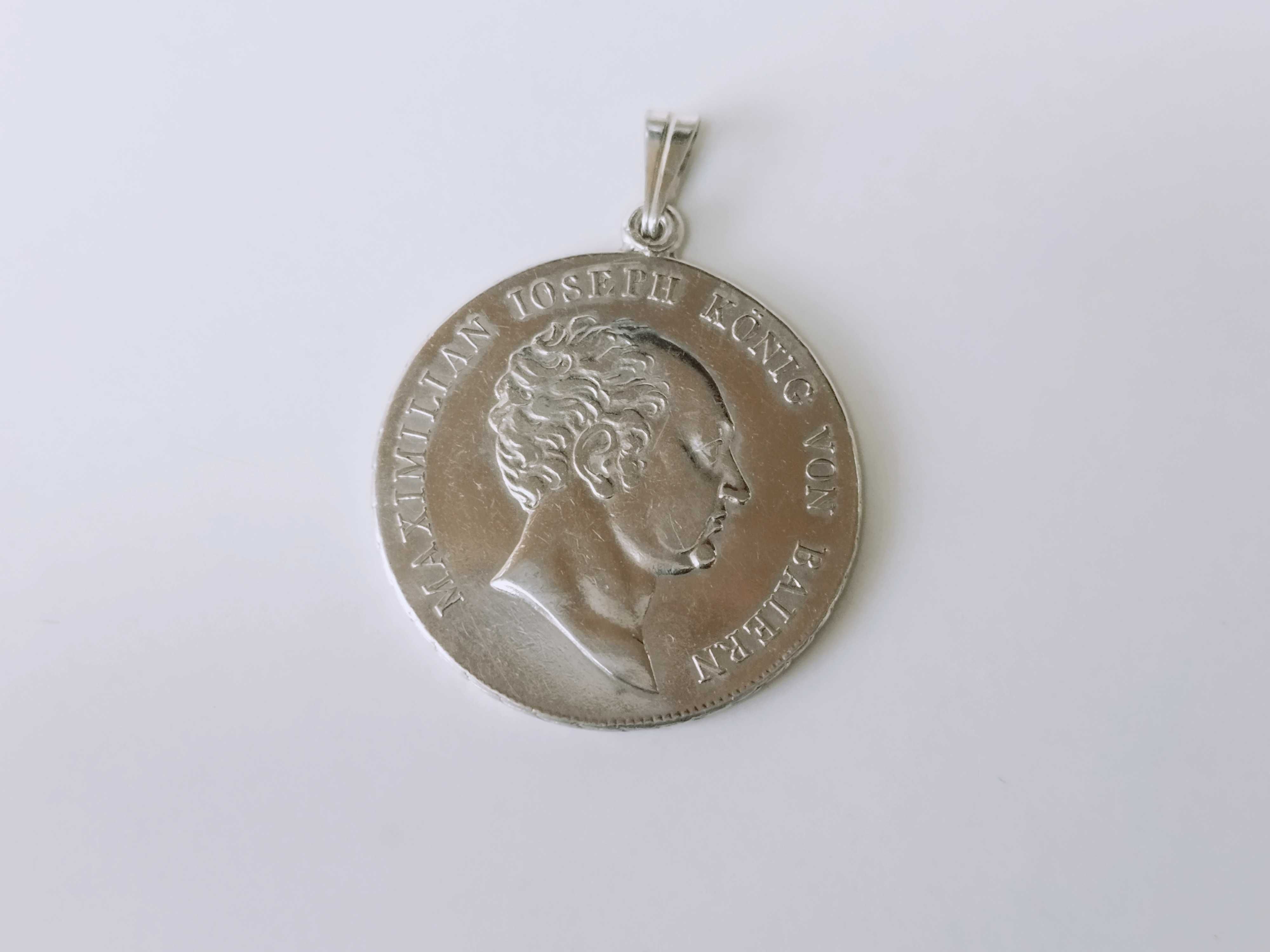 Veche Moneda Pandantiv Bavaria ½ taler  1808