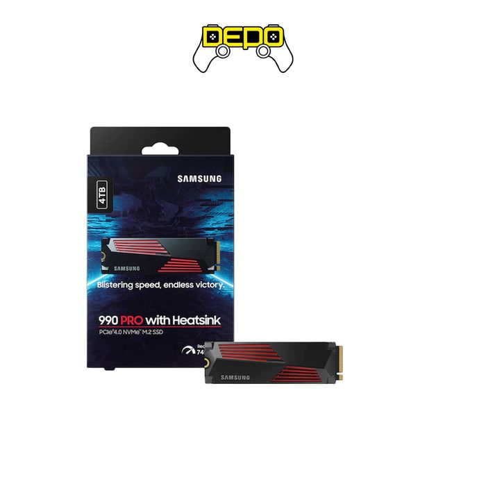 ССД от Samsung - 990 Pro 4TB Gen 4 with Heatsink