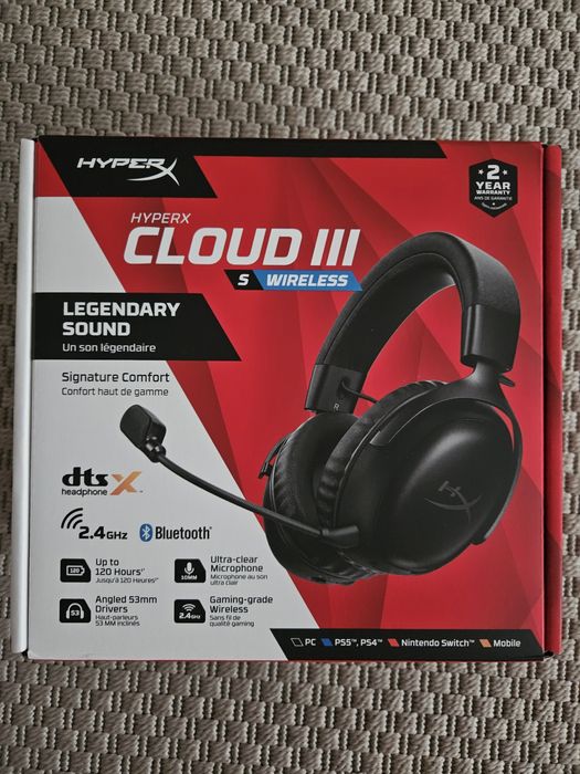 HyperX Cloud III (3) S Wireless Sigilate