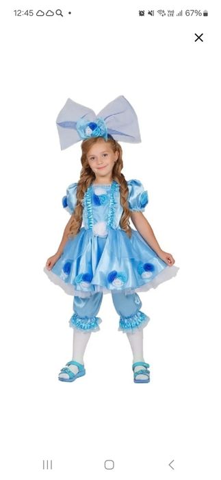 Продам новогодний костюм мальвина