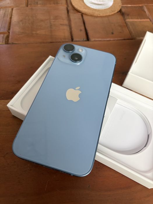 Iphone 14 blue 128 gb ( impecabil )