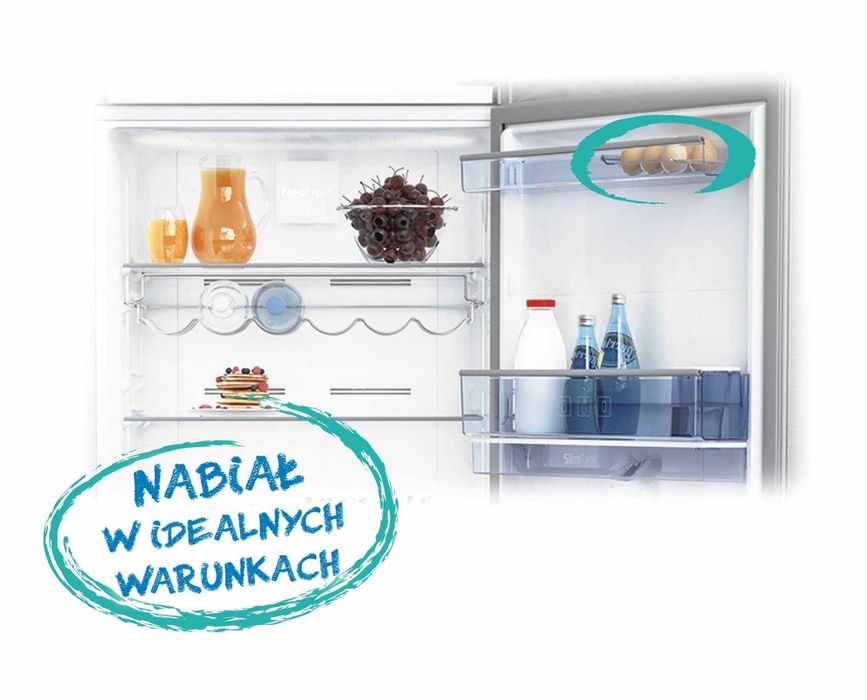 Нов хладилник с фризер BEKO RCSA400K20X 201 см