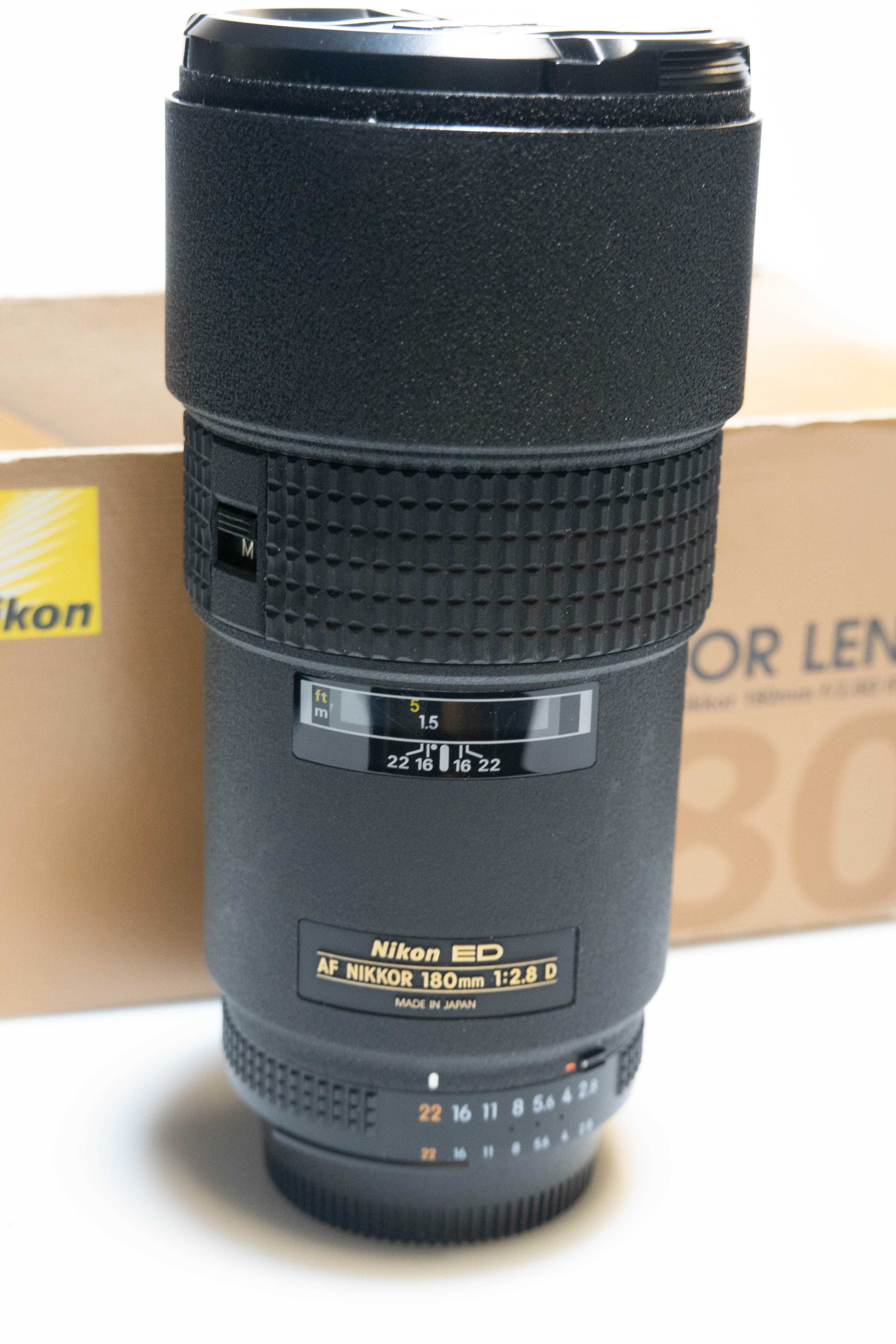 Nikon AF Nikkor 180mm f/2.8D IF-ED