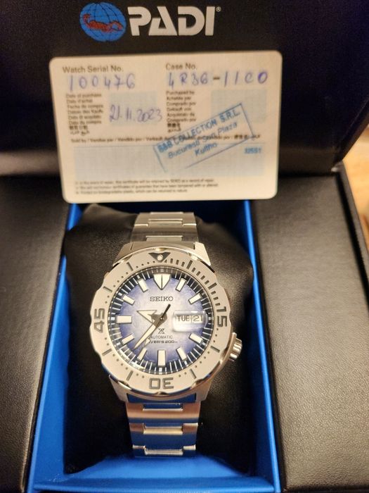 Vand ceas Seiko automatic