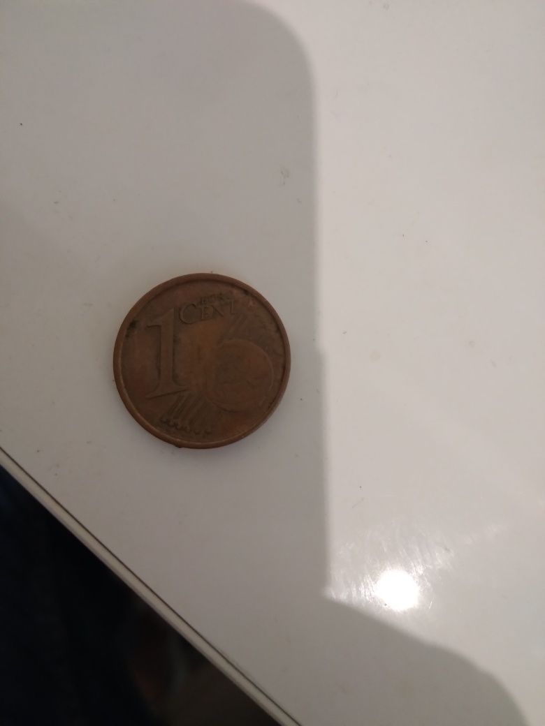 Vând moneda 1 cent an 1999! Spaniea!!