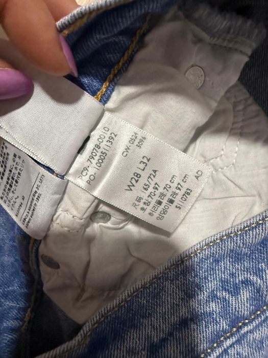 Levi's ribcage straight w28l32