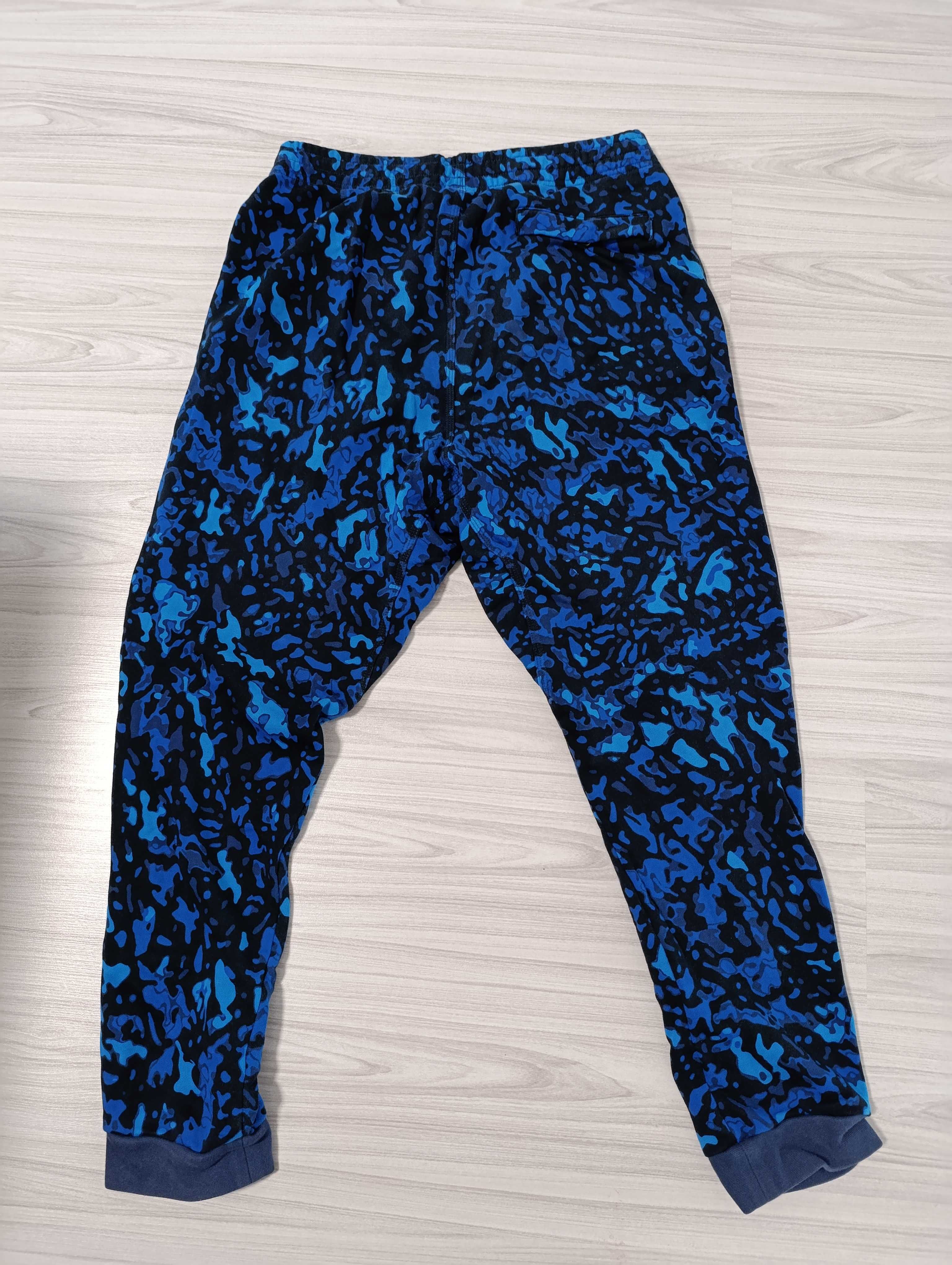''Nike Blue Camo Joggers''оригинално мъжко долнище Л размер