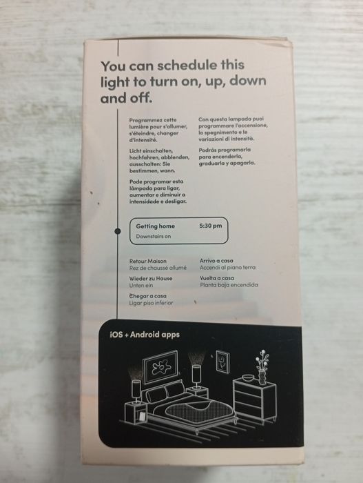 LIFX WHITE - Bec LED - E27 - 8,5 W (echivalent 60 W) - clasa F - lumin
