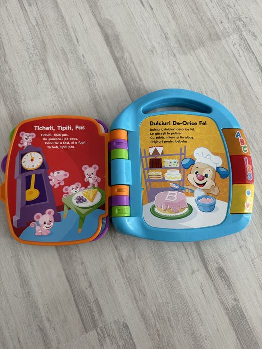 Jucarie interactiva Rime din cartea cu povesti Fisher Price