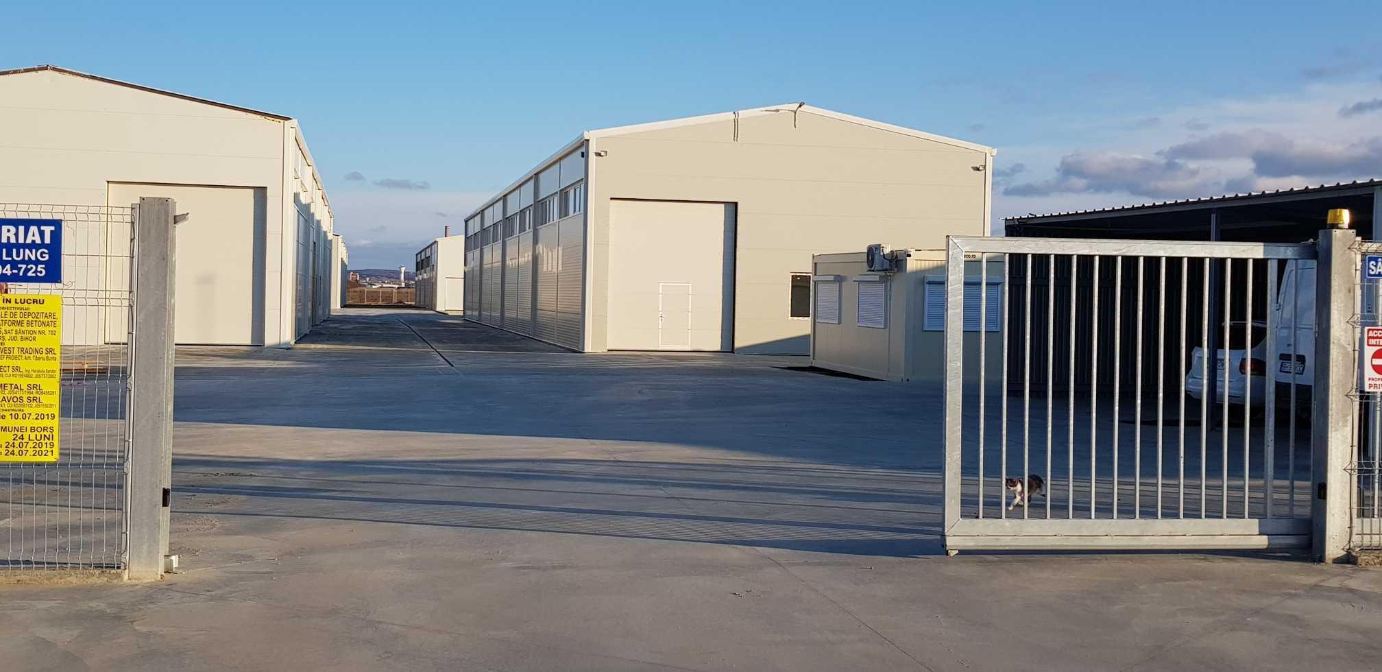 Hala 250m2 si 580m2 cu Birouri linga Sos. Borsului