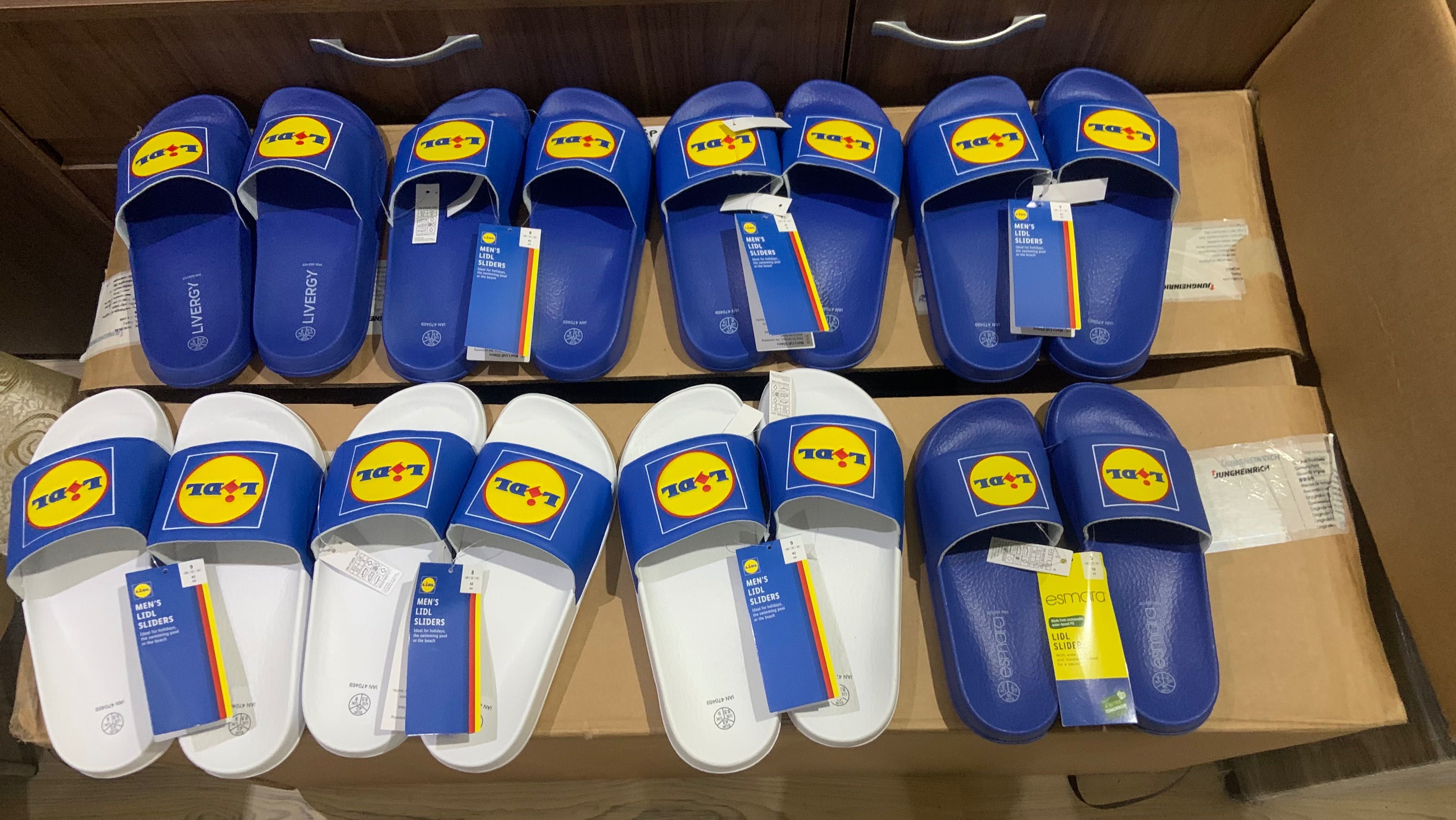 Lidl чехли (размери от 38 до 44)