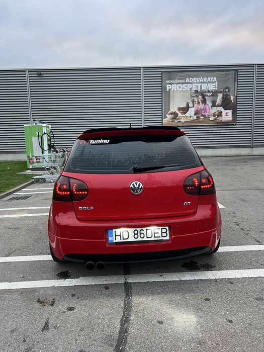 Vand Golf 5 GT de fabrica suspensii sport 210Cp dublu climatronic