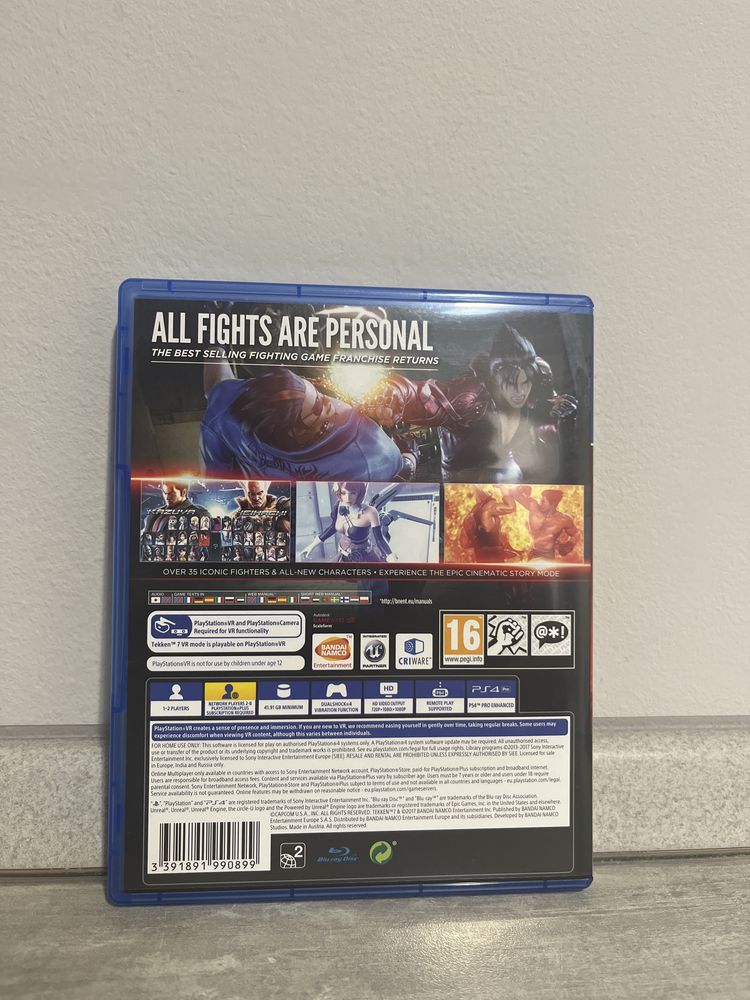 Продаю диск Tekken 7