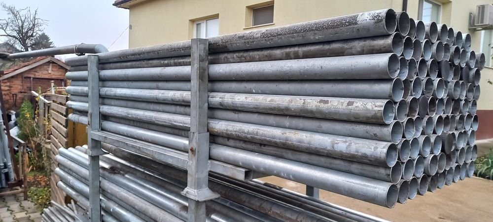 Поцинковани тръби Ф 60, 2.50 метра дължина.