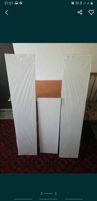 Pervaze pvc albe