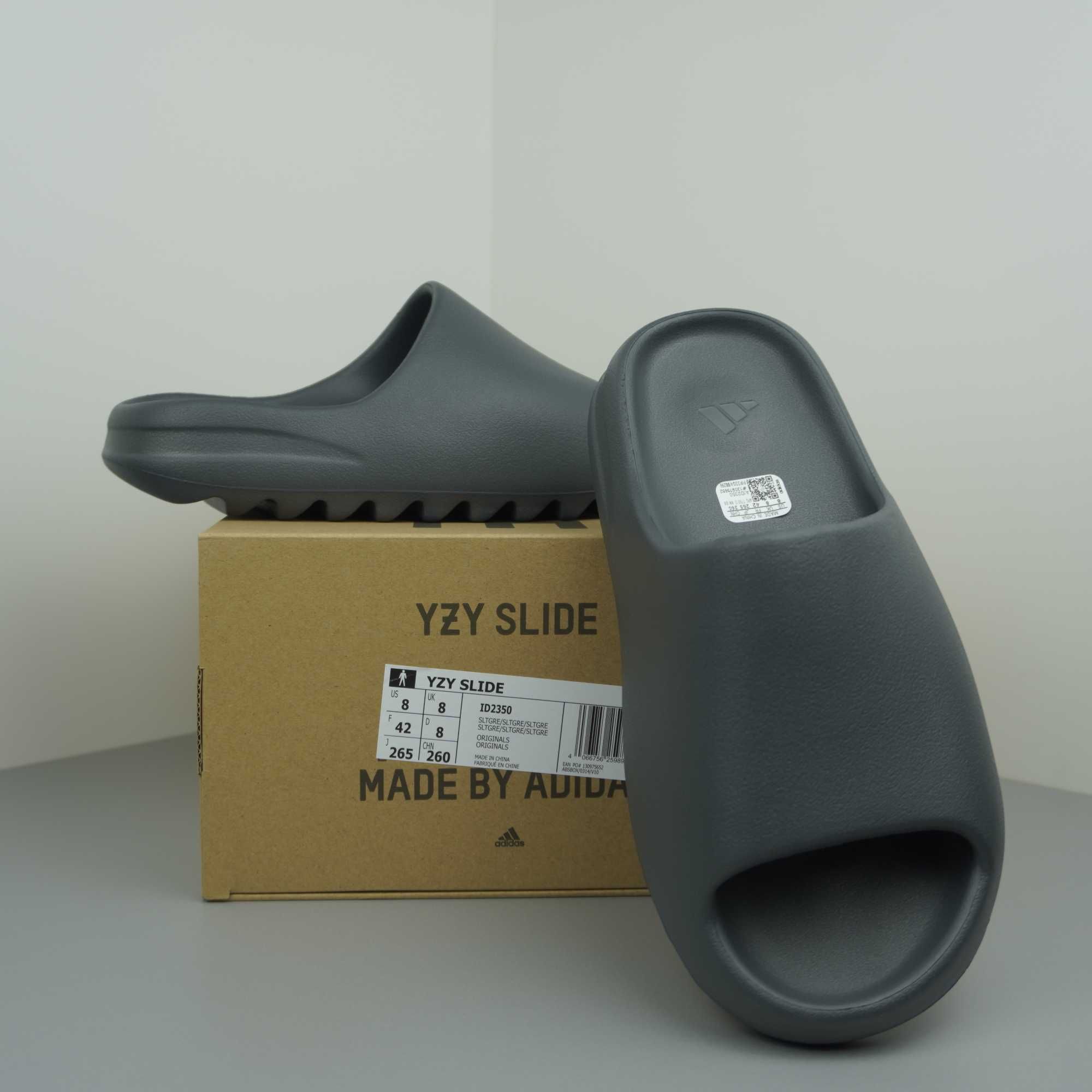 Yeezy Slides ( slate marine, azure, salt)