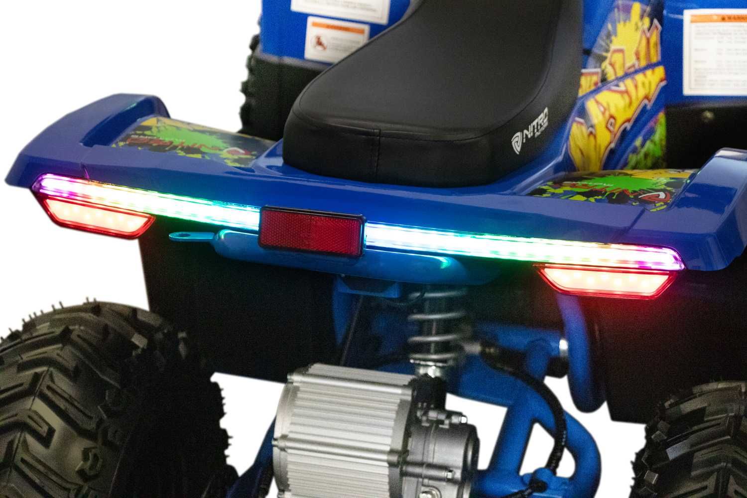 ATV Nitro Eco Balu 1600Wp 48V 20Ah cu roti 7 inch si diferential