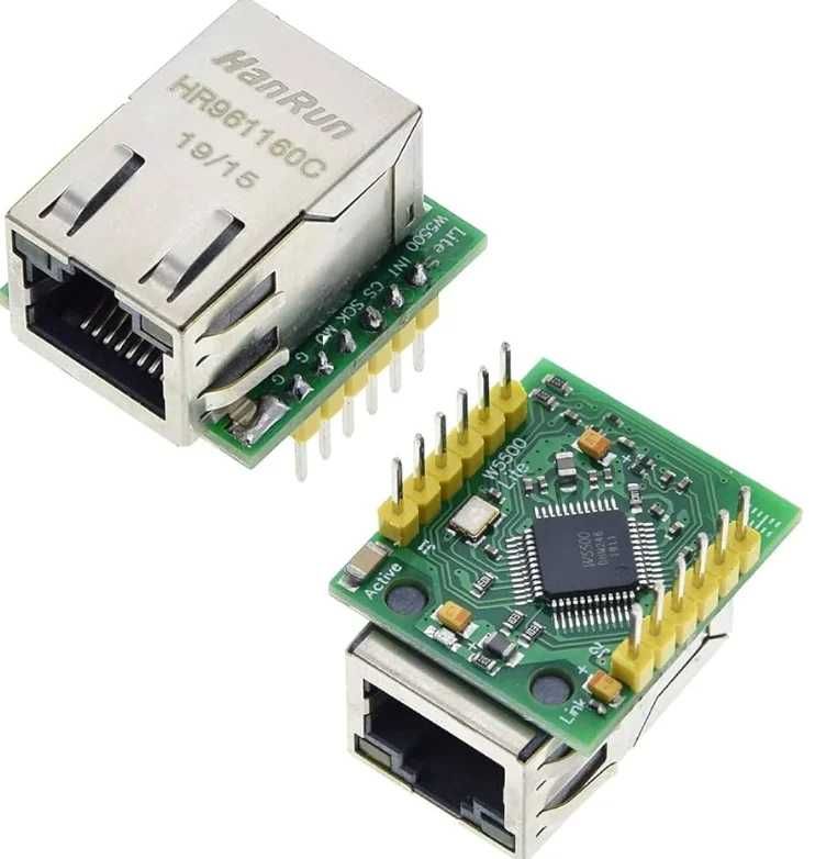 Компактный сетевой модуль W5500 (TCP/IP Ethernet)