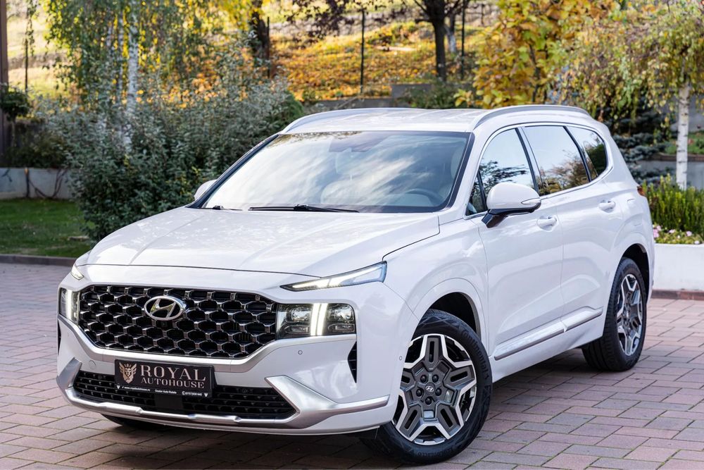 Hyundai Santa Fe 1.6 Hybrid Sygnature 4WD, Garantie 12 luni, Piele bej