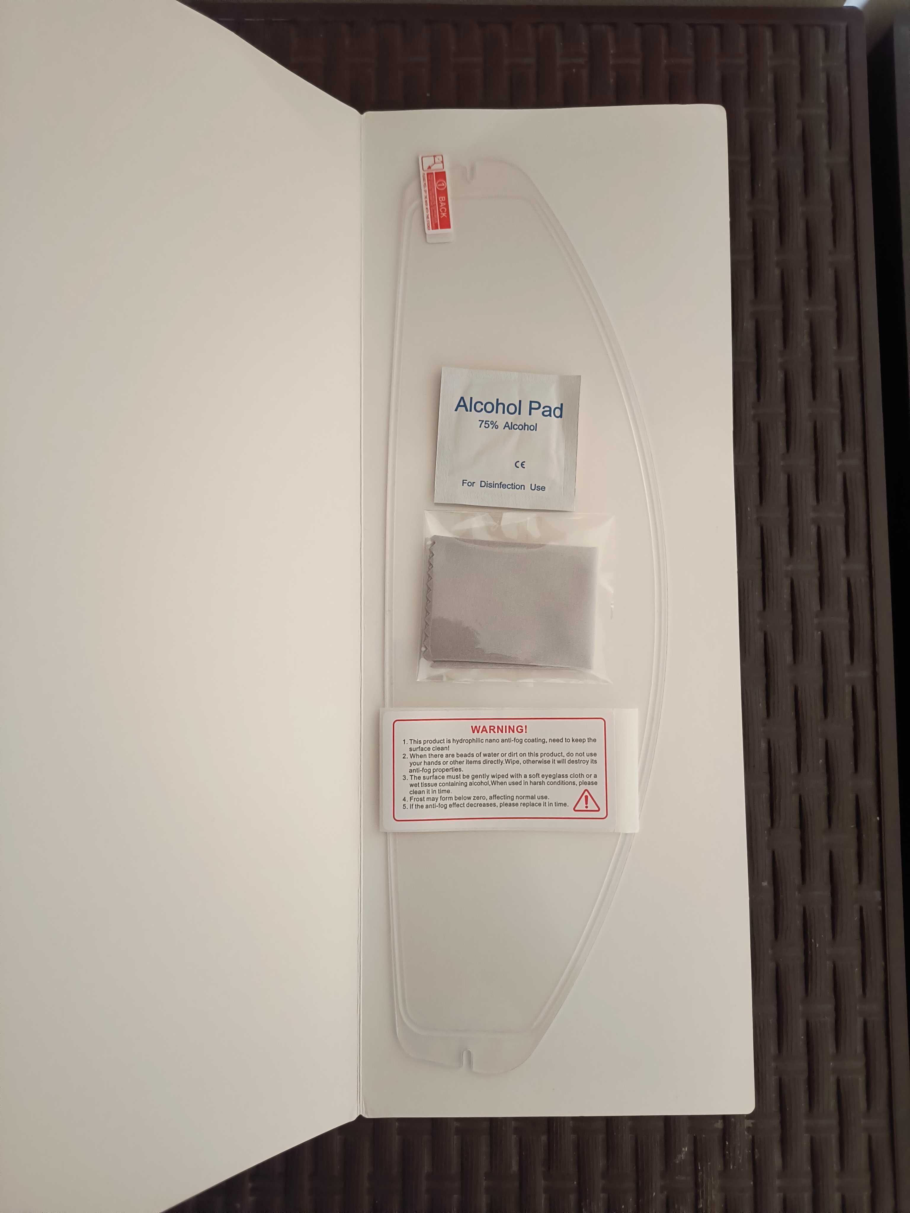 Vizieră fumurie AGV + pinlock AGV