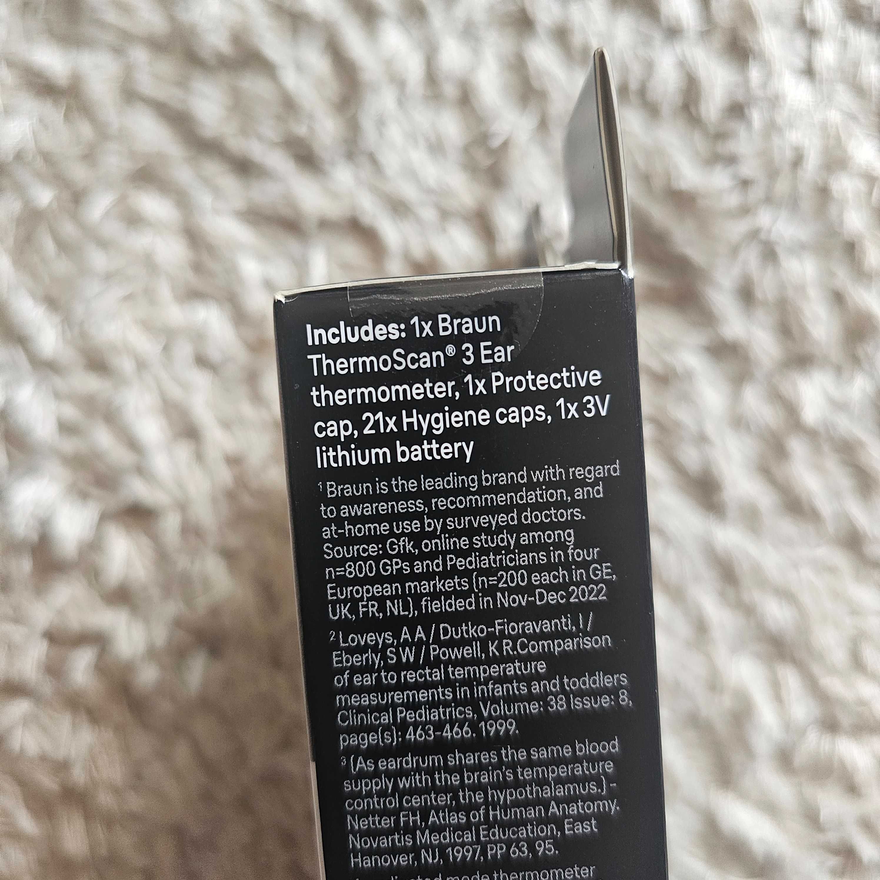 Термометър Braun ThermoScan3
