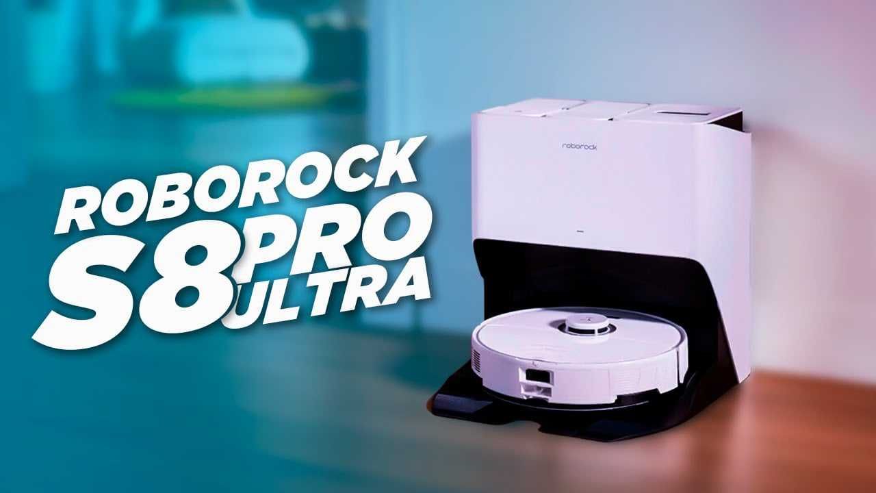 Робот-пылесос Roborock S8 Pro Ultra Качество! | Бережная Чистота!
