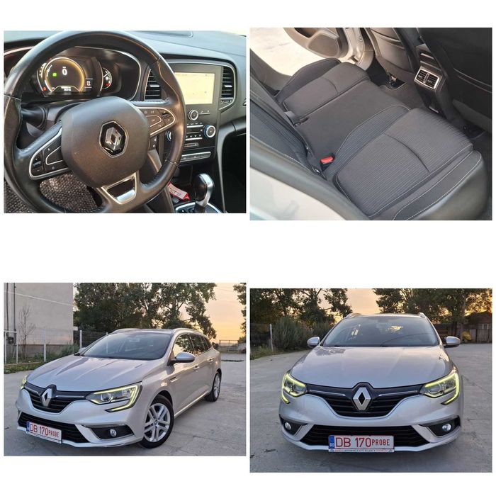 Renault Megane Automat/An 2016, luna X/1.5 D/110C.P./Euro 6/198.000km